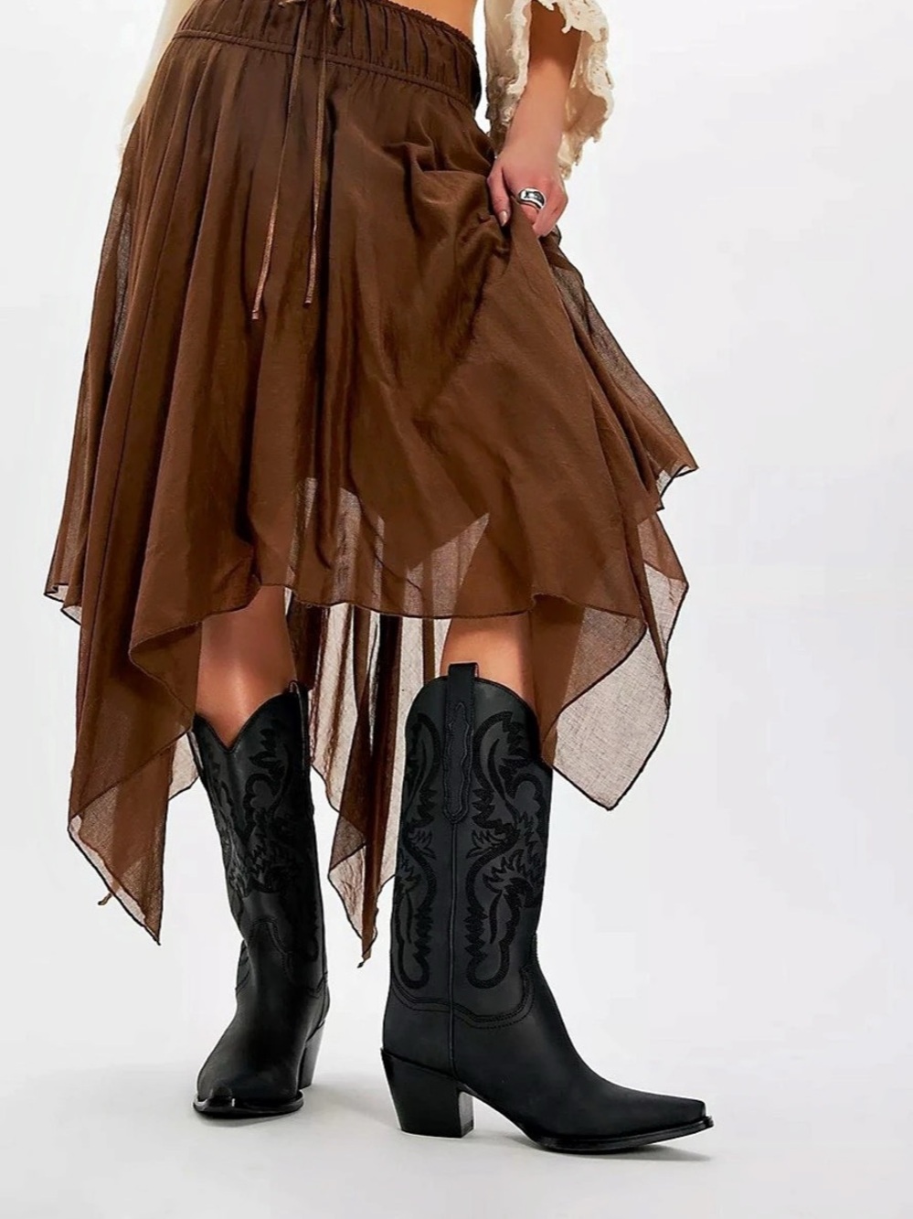 Jeffrey Campbell Dagget Western Cowboy Boots size 9